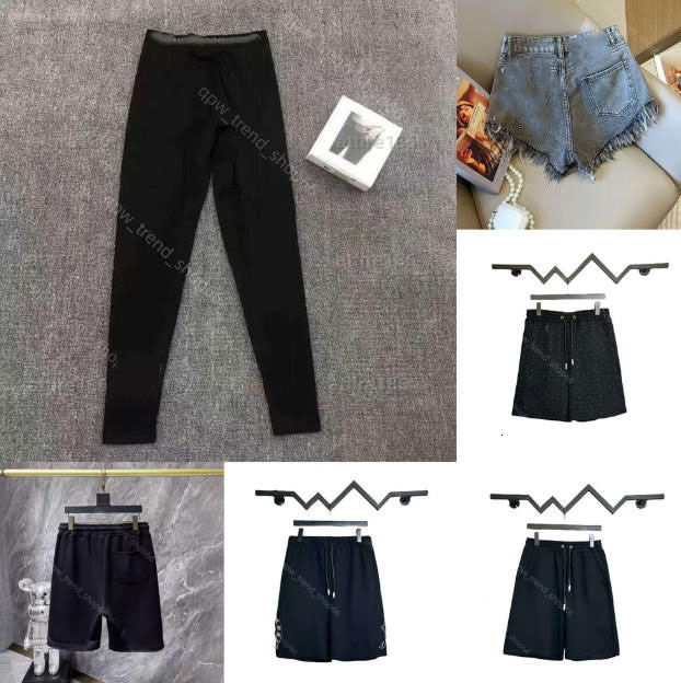 Designer women men leggings jeans Fiess Sports Casual Pants Blue Black Cross Print Men Loose Fit Jeans Men's High Quality Jeans shorts skirt 50 36