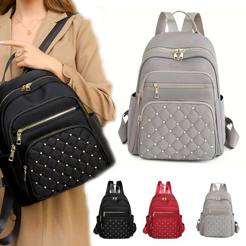 Travel backpack double-shoulder bag fashionable travel schoolbag womens large-capacity multi-purpose bagM251222