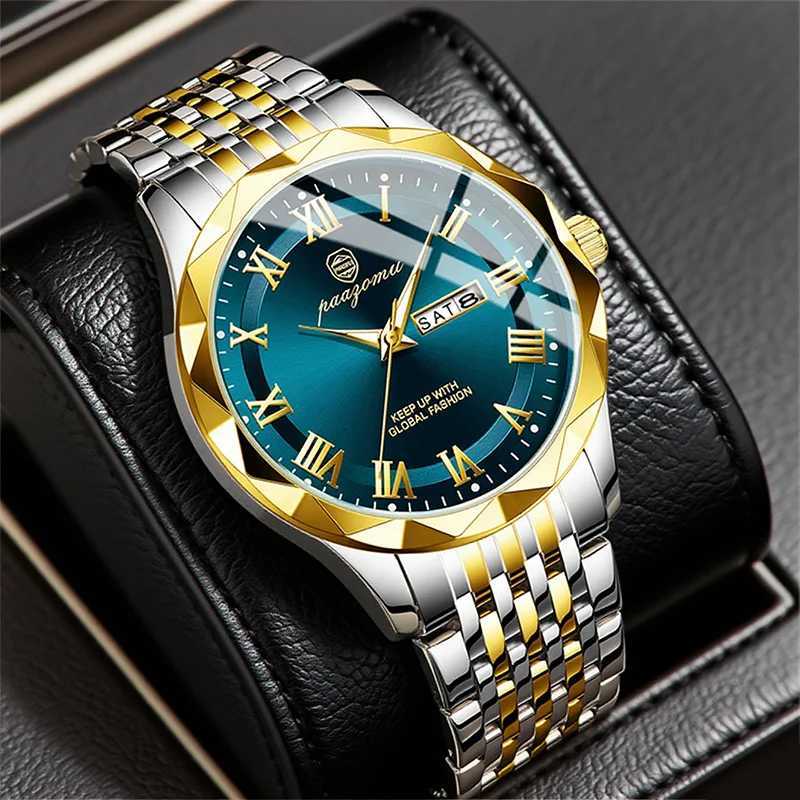 2025 Top Brand Luxury Fashion Diver Men 30ATM Waterproof Date Clock Sport es Mens Quartz Wrist Relogio Mascino M251222