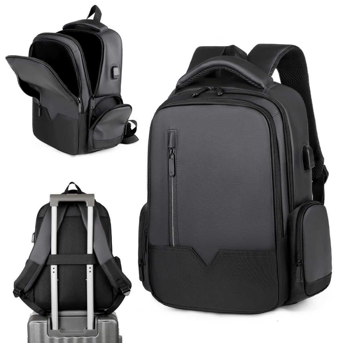 ens Casual Large-Capacity Travel Bag Computer Backpack Junior High School and High School College Student Bag Lightweight Commuting Boarding StorageM2