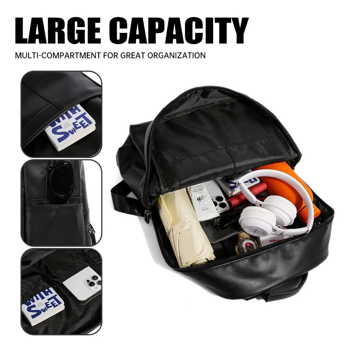Backpack for s Backpack for s Large-Capacity Computer Bag Business Travel Commuter Bag Middle and High School Student Bag Couples Business Trip BagM25