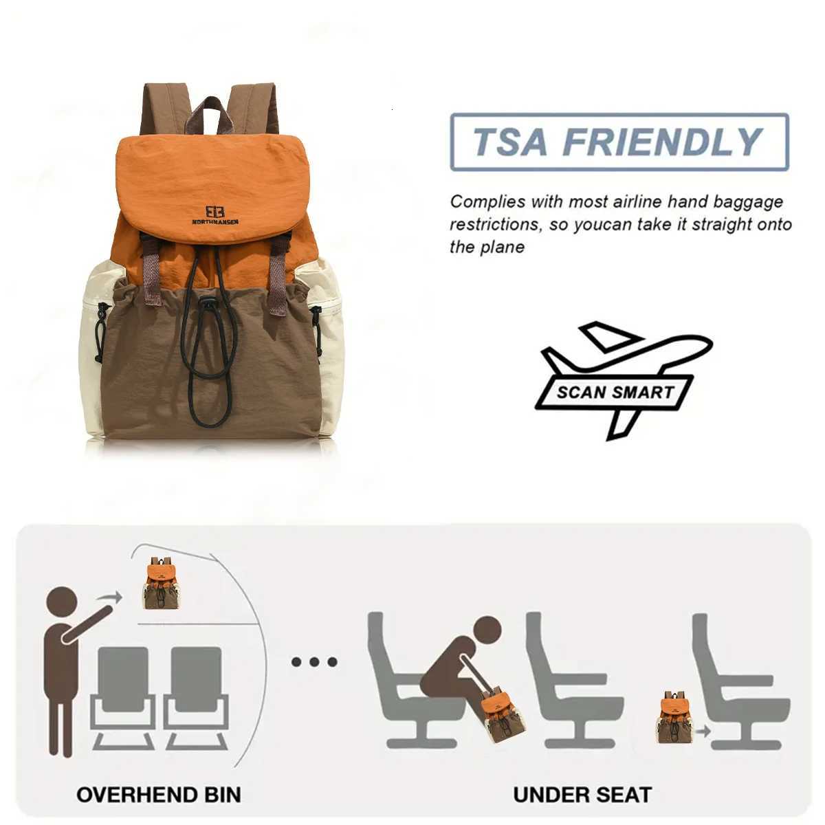 pack Lightweight Outdoor Mountaineering Travel New Backpack Female College Student School Bag High School Student Junior High School Student Shopping 