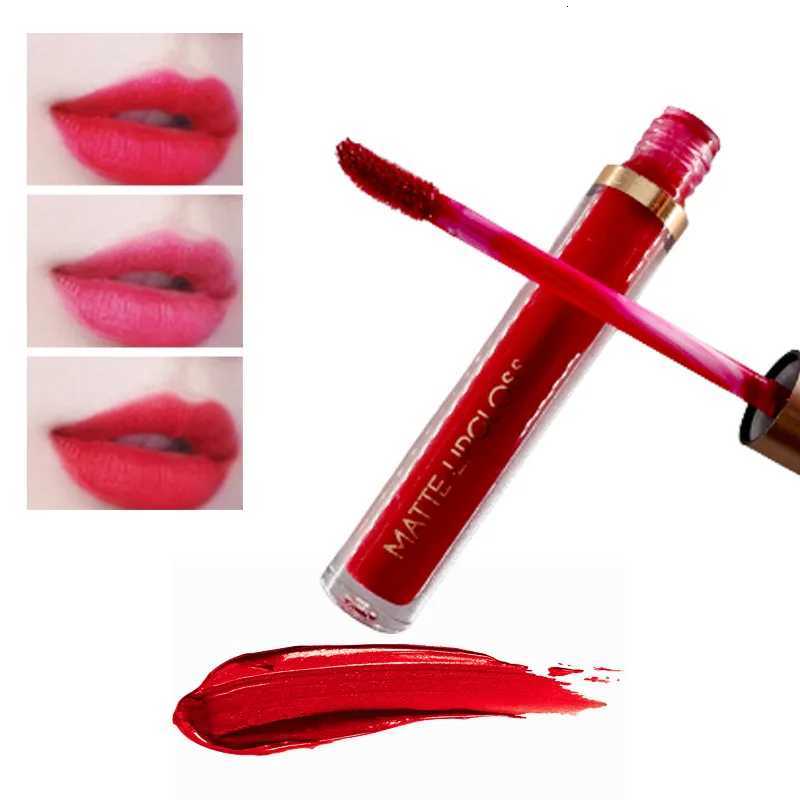 6PCS Matte Liquid Lip Gloss Set Moisturize Waterproof 24 Hours Long Lasting Lipstick Lip Tint Korean Makeup For Women Lip InkT251222