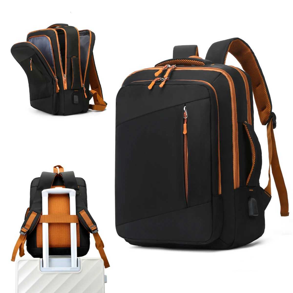 School Bag Backpack Male College Student Commuting to Class Large Capacity Casual Daily Use Laptop Bag Stylish 156inch Backpack High School StudentM25
