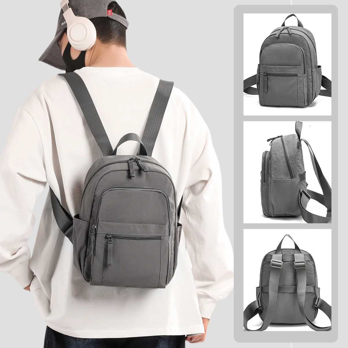 sh Mommy Normcore Travel Backpack New Niche Lightweight Commuter Fashion Burden-Reducing BackpackM251222
