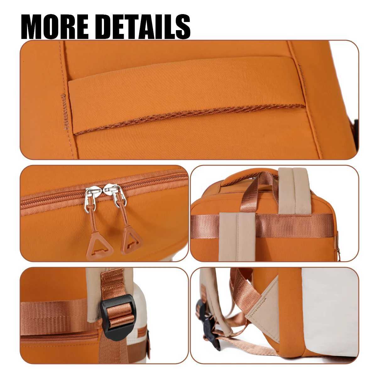 New Travel Backpack Womens Backpack Short-Distance Business Trip Lightweight Travel Bag Luggage Bag College Student Computer Bag Boarding and Commutin