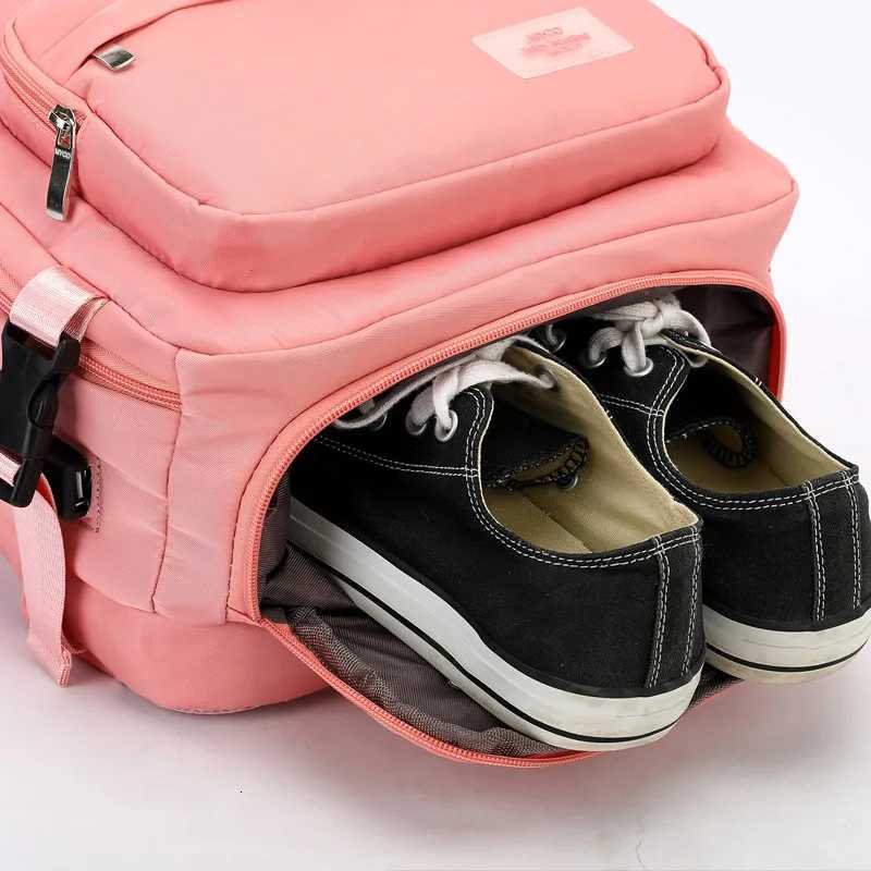 Backpack short-distance travel large-capacity backpack womens travel mountaineering computer bag junior high school college student bag menM251222