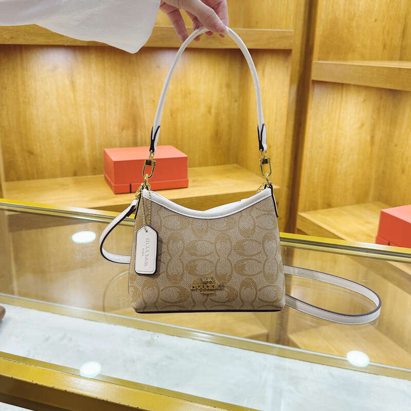 High-End for Women New European and American Fashion Printed Tote Elegant Single Shoulder Small Crossbody Bag Niche design sense