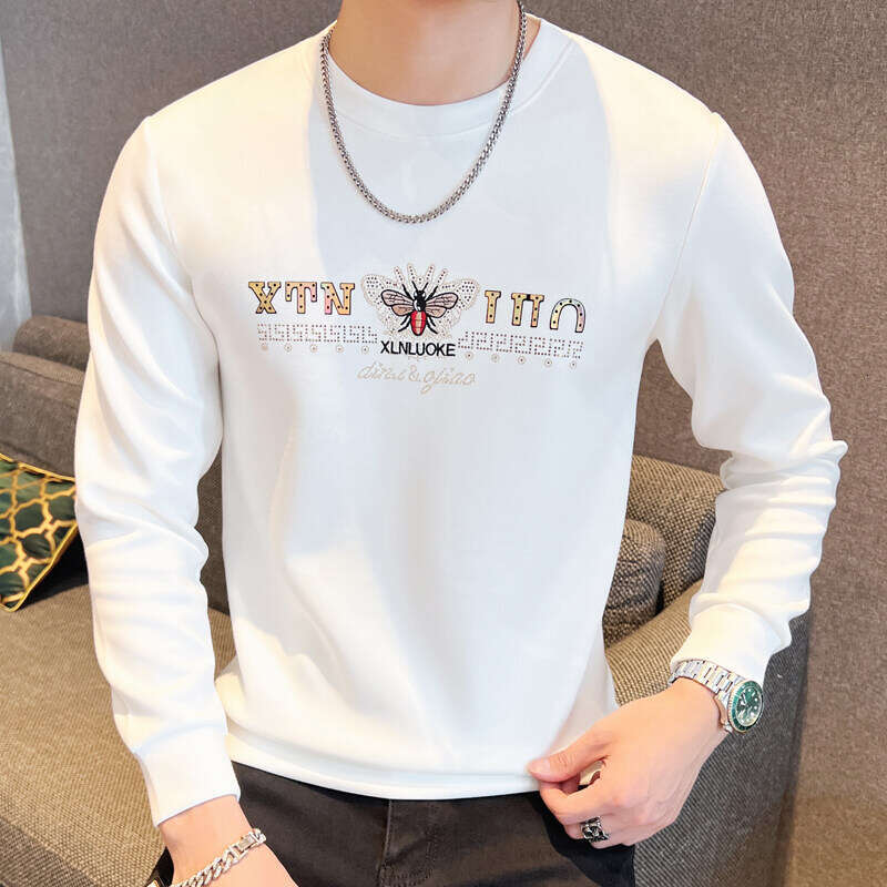 2025 Main New Export Amazon Hot-Selling Spring And Autumn Men's European Style Casual Fashion Sweatshirt Handsome Trendy Product