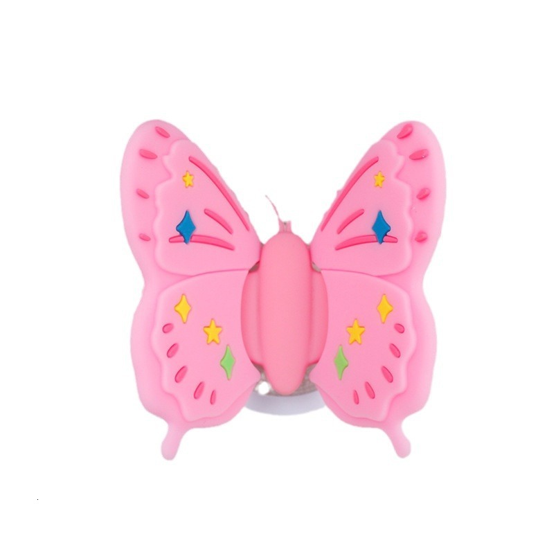Butterfly Silicone Magnetic Transparent Airbag Stand Bee Adjustable Wings Holder Phone Accessories Portable