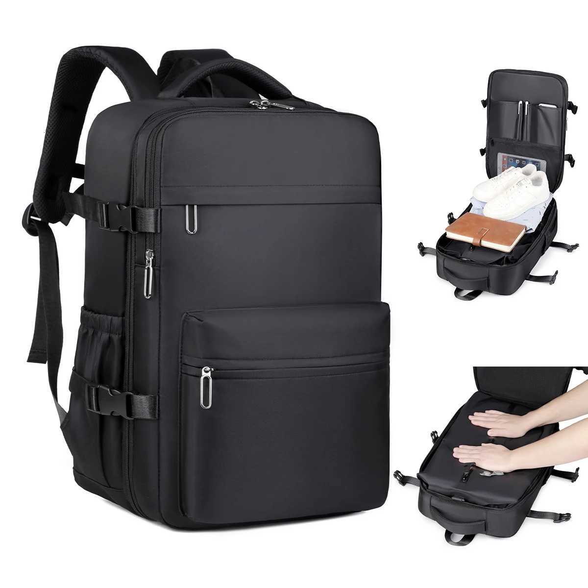 Shengliwei Backpack Mens New Business Casual Backpack Travel Laptop Bag Large Capacity WomenM251222