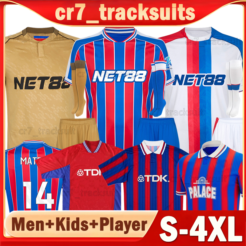 XXXL 4XL 25 26 CrystalS Soccer Jerseys MATETA SARR GUEHI YEREMY Palaces 2025 2026 ESSE NKETIAH RAK-SAKYI Player Version Football Shirts WHARTON HUGHES UCHE kids kits