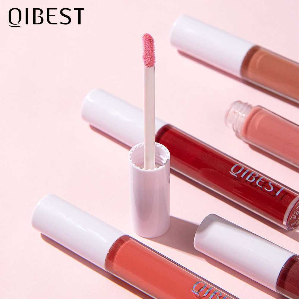 Make Up Matte Liquid Lipstick Waterproof Long Lasting Lip Gloss Velvet Mate Nude Red Lipsticks Lipgloss Makeup Cosmetic BrushesT251222