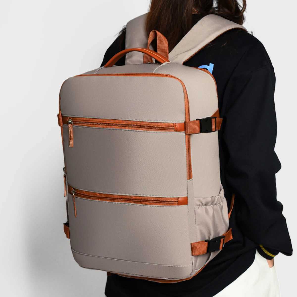 Travel Backpack for Men 2025 New Model Lightweight High-Capacity Luggage Bag for Travel Business Trips Laptop School Boarding High School StudentsM251