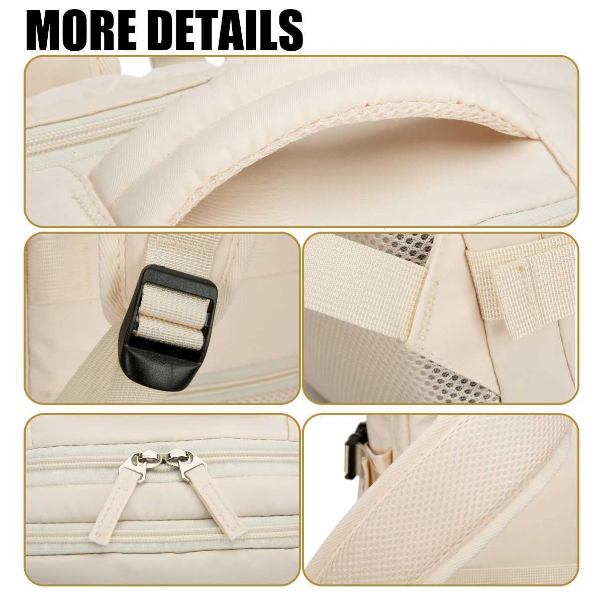 Business Backpack Business Trip Backpack Large Capacity Computer Laptop Bag Commuter Travel Mens Backpack Work Student School Boarding Multi-FunctionM