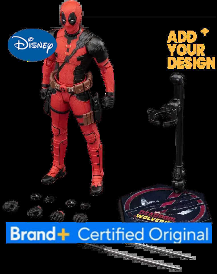 Disney 2024 Deadpool Wolverine Action Figures Movie Version ZD Toy Series Collections Adult Action Figures Kids Gift H251222