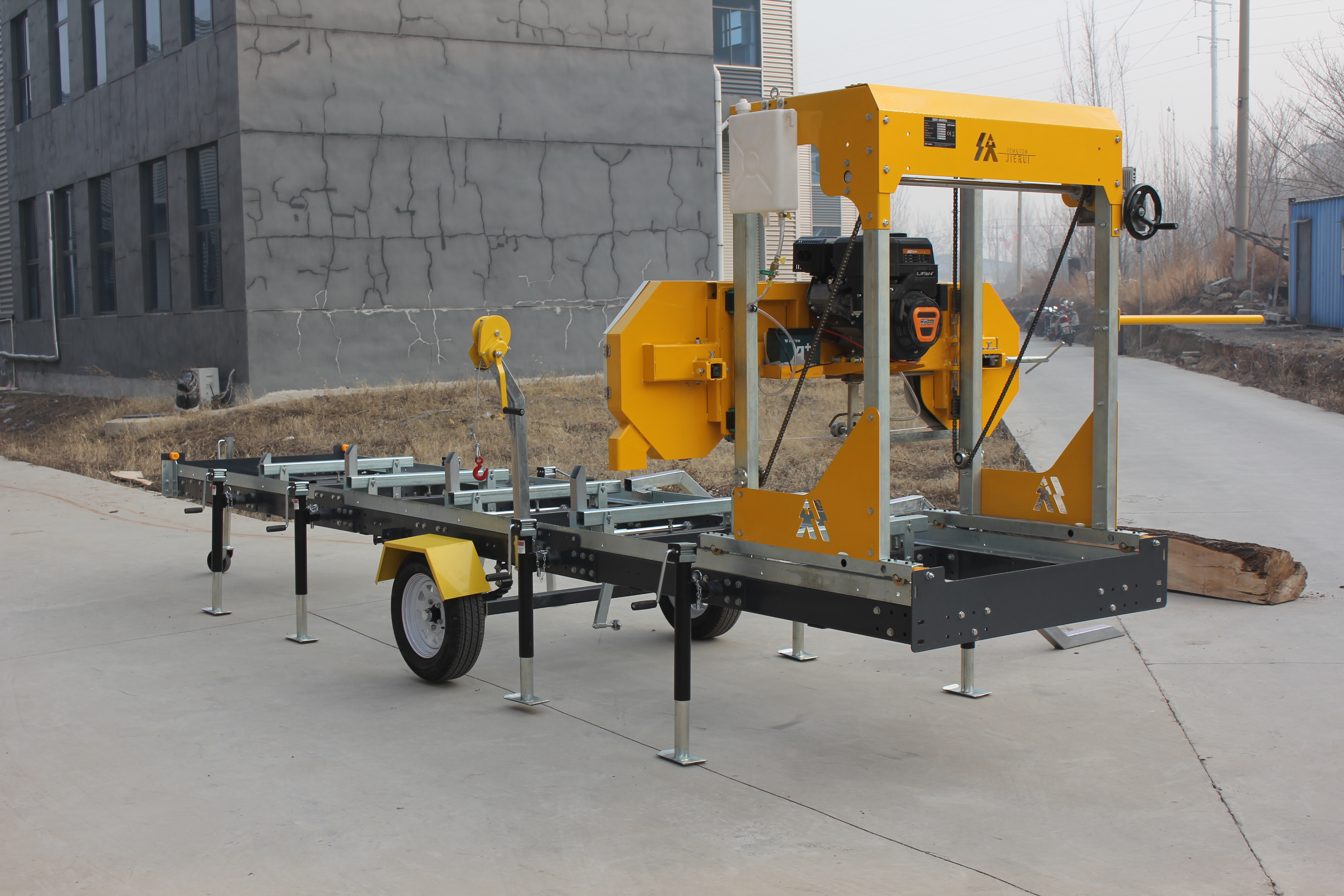 Hot Sale 25T Gasoline Wood Splitter with 7HP Engine for Powerful and Reliable Performance
