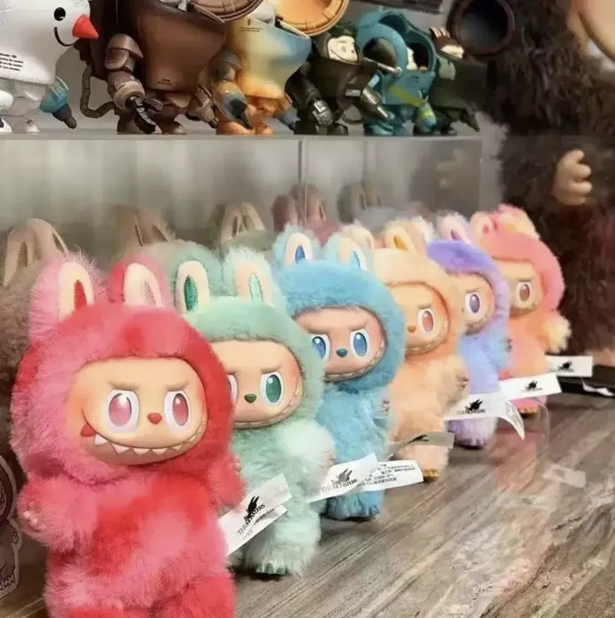 Hot New sale V3 V2 V1 Labubu Big Into Energy Blind The Monster Mystery Box have a seat Kawaii Doll Lububu Keyring Kids Gift Toys dh910320090