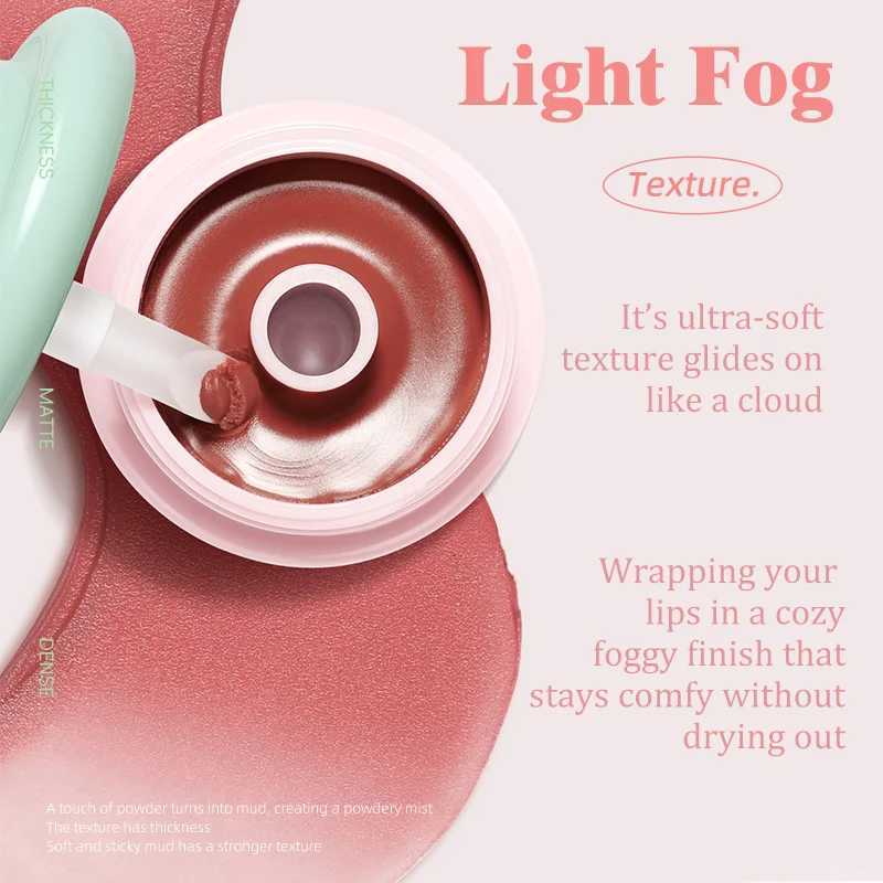 Matte Lip Mud Long-Lasting Non-Stick velvet Lip Gloss Dual-Use For Lips Cheeks Create Bright And Attractive Lip MakeupT251222