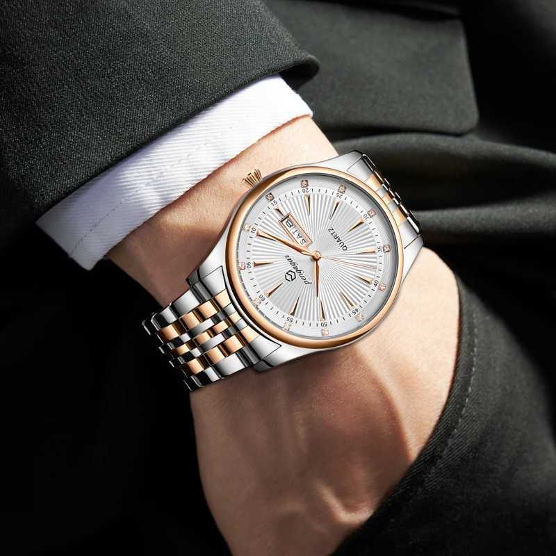 PENGAGAR Luxury Mens es Waterproof Stainl Steel Luminous Men Date Chronogrh High Quality Quartz M Wrist M251222