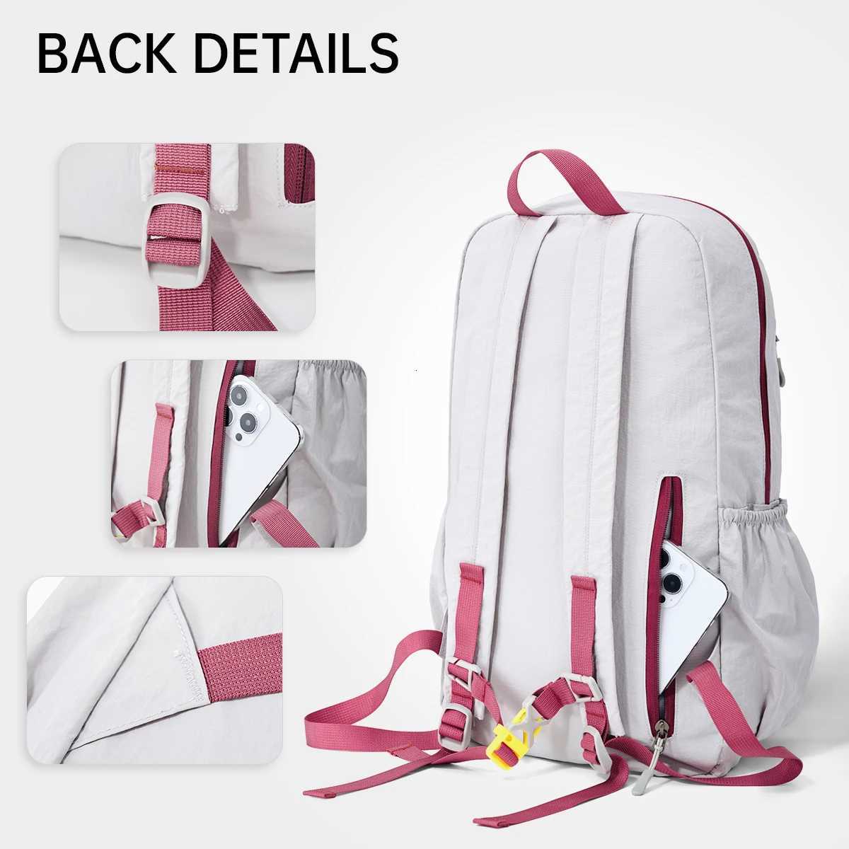 Waterproof Outdoor Backpack Womens Travel Lightweight Travel Backpack School Bag Ultra-Lightweight Mountaineering BagM251222