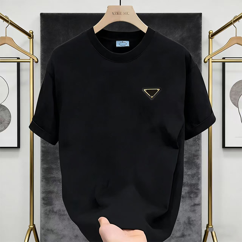 Designer Brand Luxury Mens T Shirts Soft Cotton Short Sleeves T-shirts Summer Casual Comfort Men's Clothing Apparel Tees Tshirts Black White Green Red S - XXXXXL