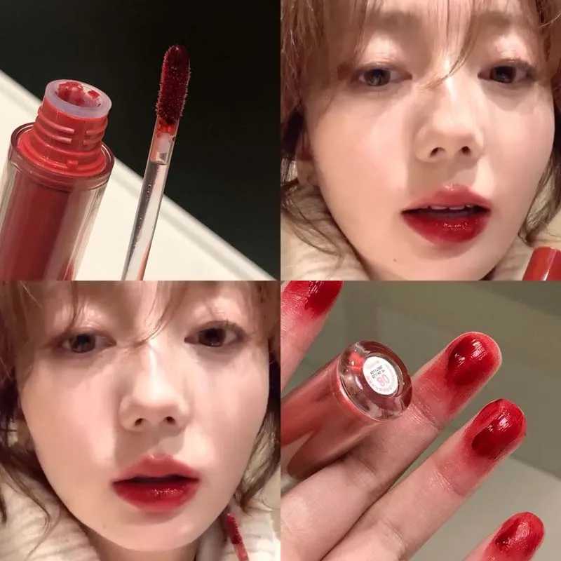 8 Colors Mirror Water Light Lip Gloss Make Up Glass Lip Glaze Waterproof Lipstick Moisturizer Lips Plumping Non-sticky Lip TintT251222