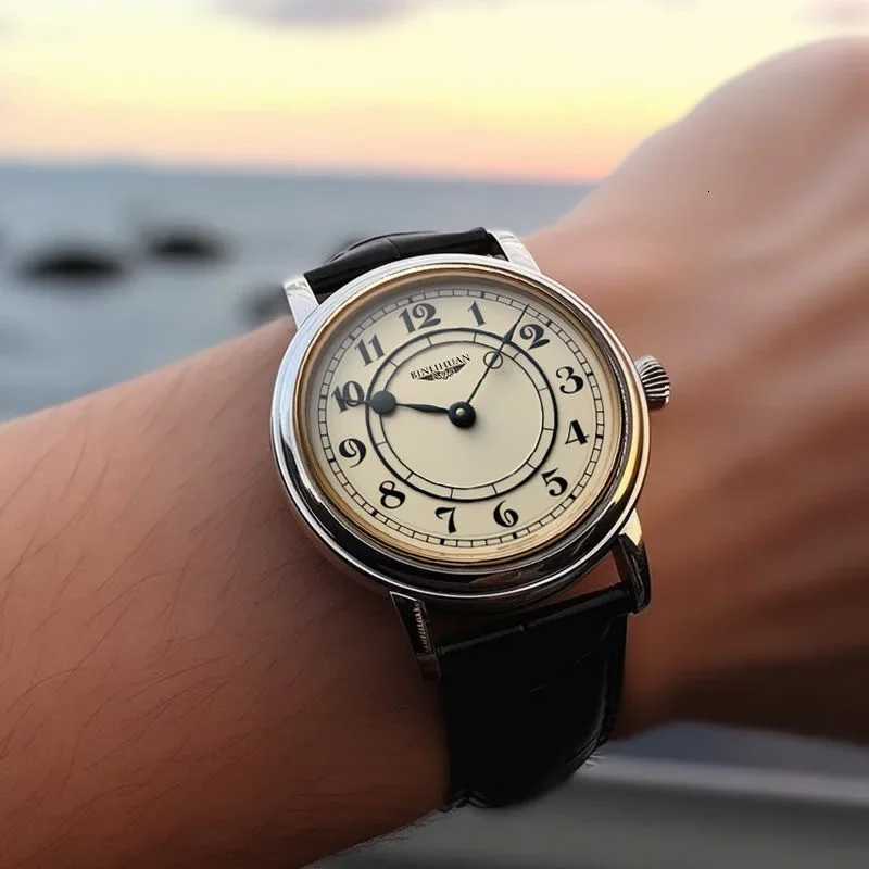 Top Brand Man Wrist Luxury Busin Waterproof Men For Men 2025 New Quartz Clock Leather Mens es reloj Handse M251222