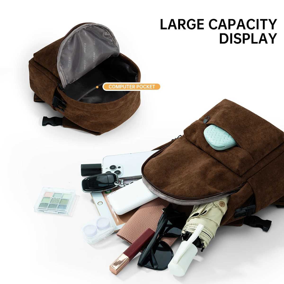 or Women Commuter Computer Bag Lightweight LargeCapacityN ylonS uedeB ackpackf orW orkT ravelC ollegeS tudentsS choolB agf orF emaleH ighS choolS tude