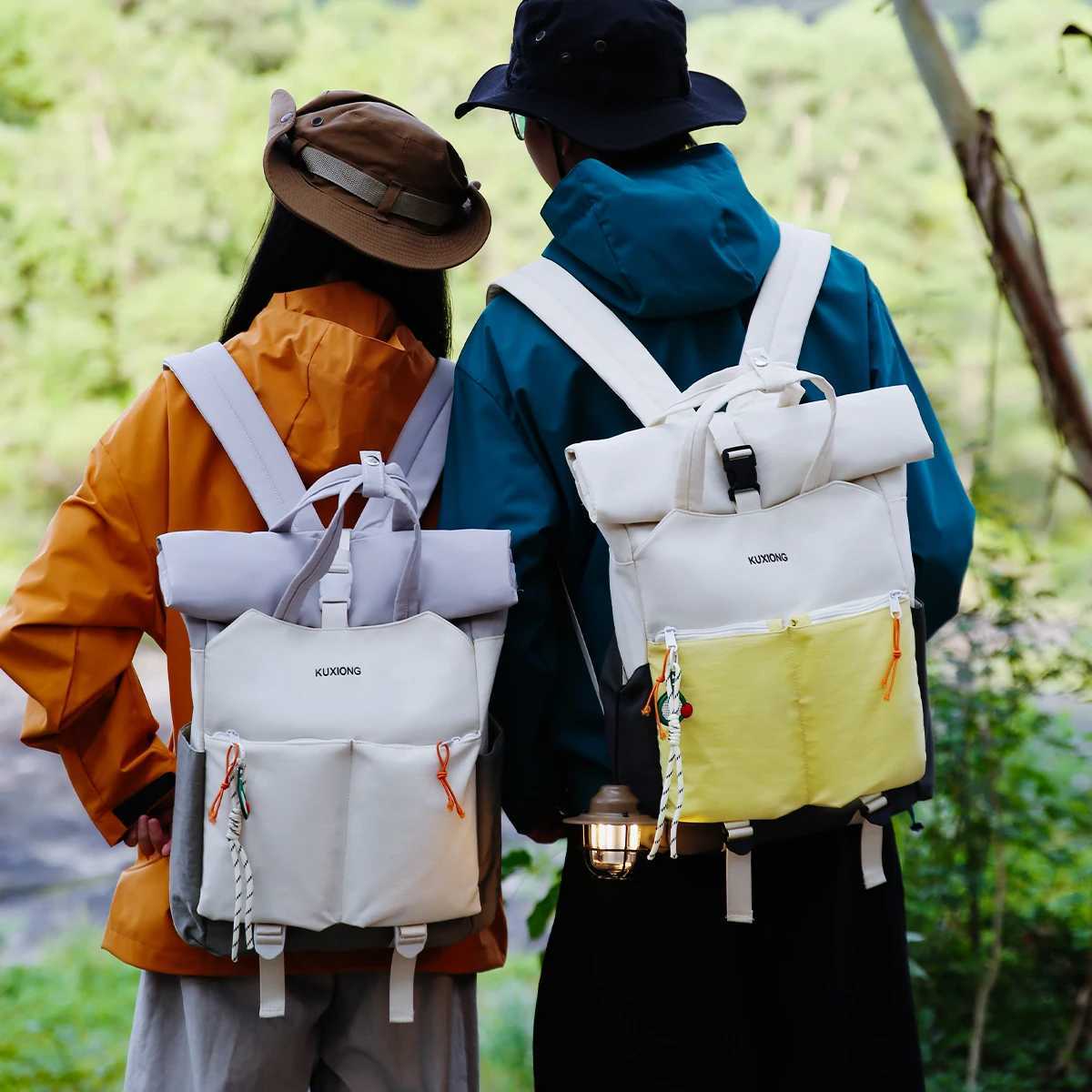 New Backpack Mens Backpack Lightweight Travel Computer Bag Casual College Student Junior High School Student School Bag High School Outdoor SportsM251