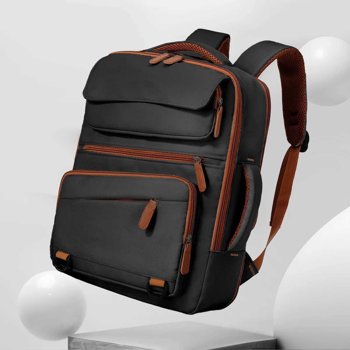 Large-Capacity Travel Multi-Functional Backpack Flying Free Check-In Computer Business Mens College Student Bag s Boarding Conference Office BackpackM