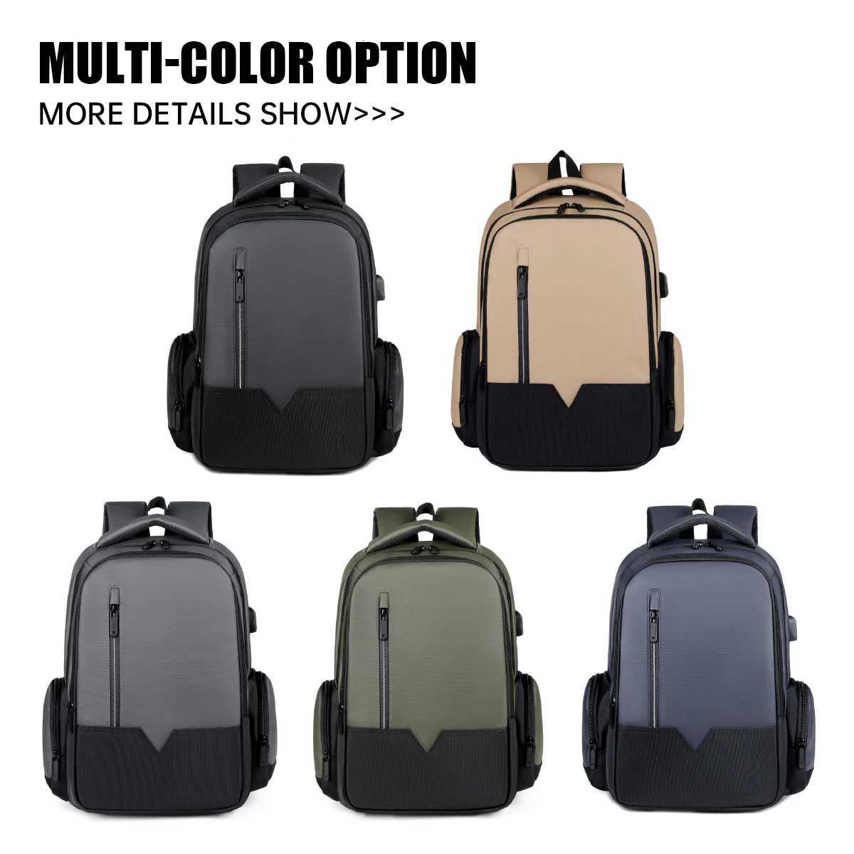 ens Casual Large-Capacity Travel Bag Computer Backpack Junior High School and High School College Student Bag Lightweight Commuting Boarding StorageM2