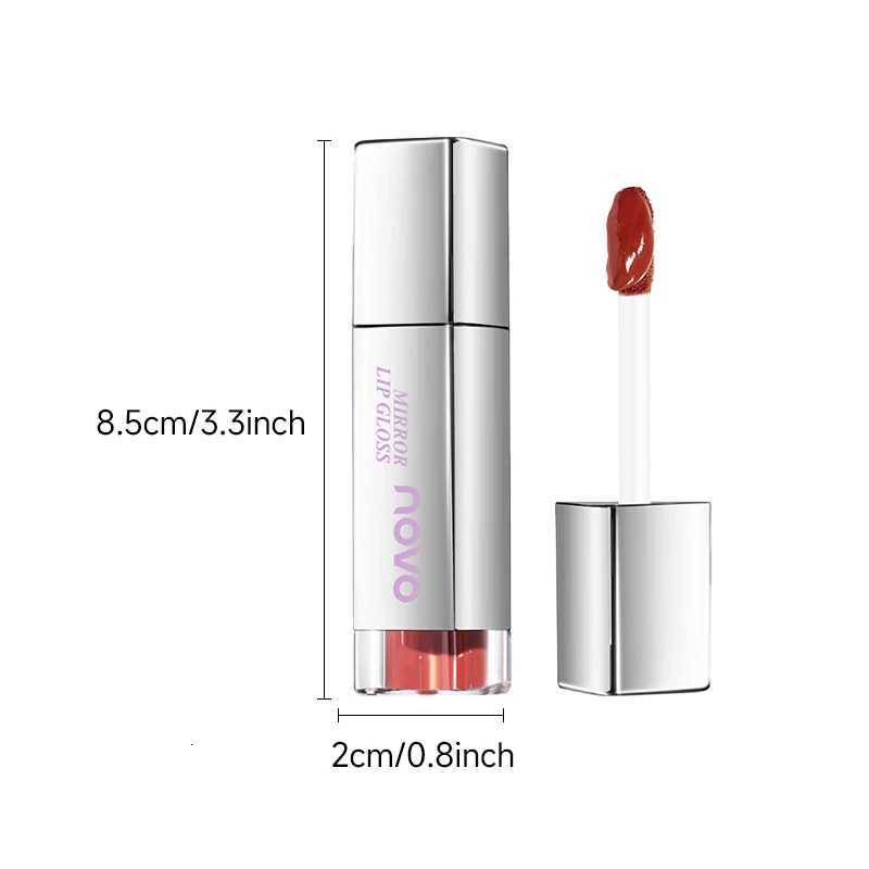 Glossy Lipstick-Lasting Hydrating Lip Gloss Water Light Mirror Glossy Glass Lip Glaze Waterproof Non-Sticky Non-Stick CupT251222