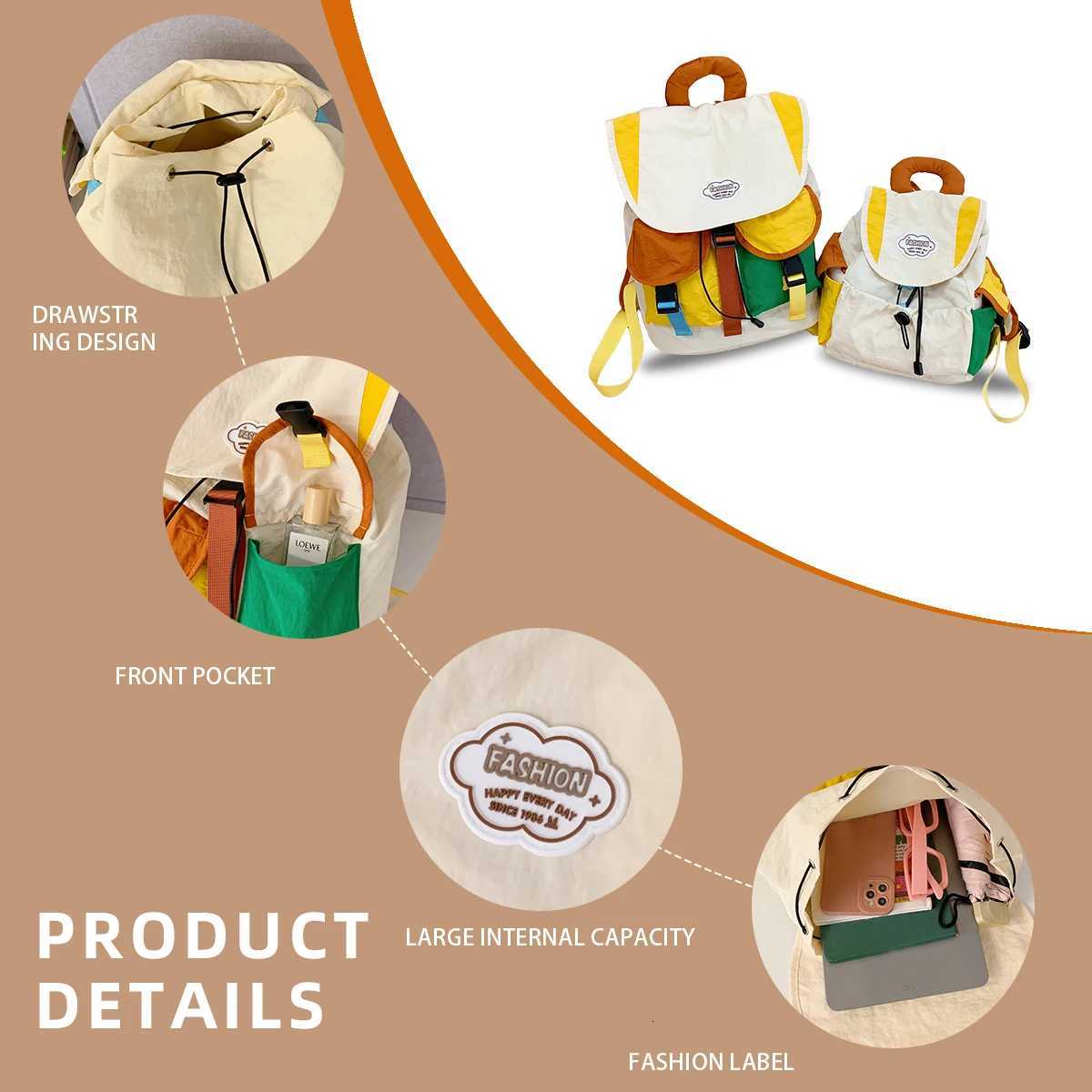 le Schoolbag for Junior High School s Large Capacity High School Students 2025 New Model Ultra-Lightweight Spine-Protecting Weight-Reducing BackpackM2