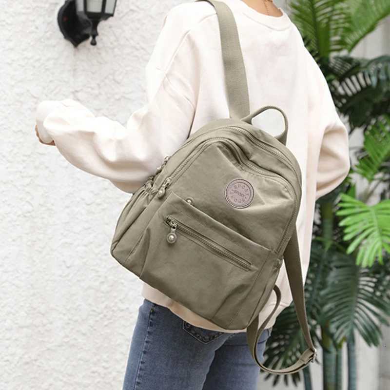 Unisex casual backpack for travel and shopping lightweight daypack with comfortable straps versatile for daily useM251222