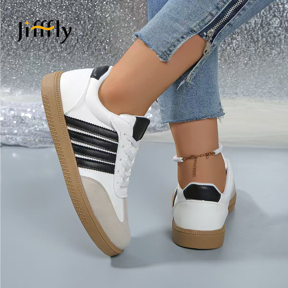 Jifffly shoes skate shoes Red Dexun Shoes for Women 2025 New Summer Height-Increasing Thick-Soled Student Sneakers Versatile Commuting