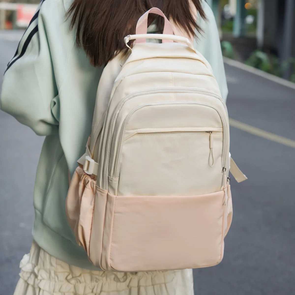 Backpack for College Students Womens Travel Lightweight Backpack Travel and Commuting 16inch Laptop Bag for Middle School StudentsM251222