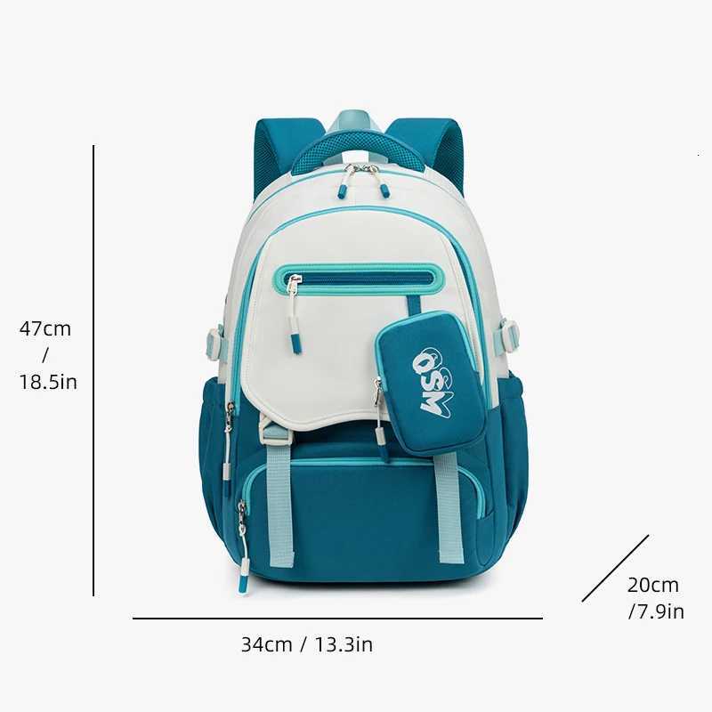 Schoolbags for Primary School s in Grades 3-6 Female High-Looking Junior High School Students Korean Style BackpacksM251222