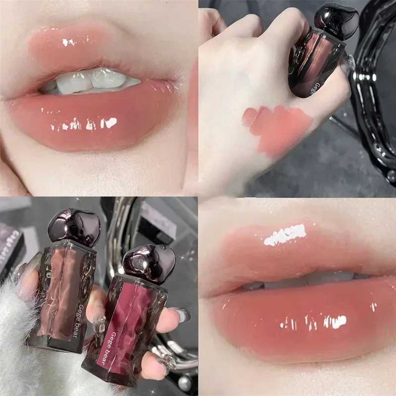 7 Colors Mirror Dyeing Lip Gloss Moisturizer Liquid Lipstick Waterproof Long Lasting Red Lip Tint Korean Natural Makeup CosmeticT251222