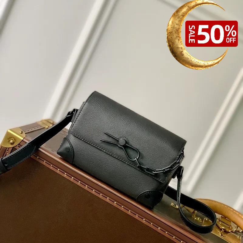 Designer Steamer Mini Messenger Bags Luxury Flap Bags 1:1 Quality Genuine Leather Crossbody Bags 18CM With Box ML326