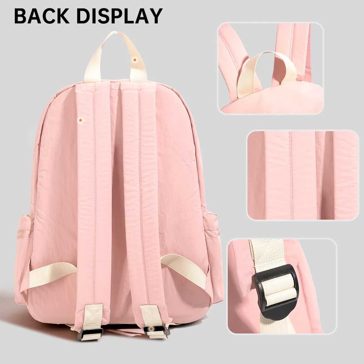 French Fresh Mommy Normcore Travel Backpack New Niche Lightweight Commuter FAshion Burden-Reducing BackpackM251222