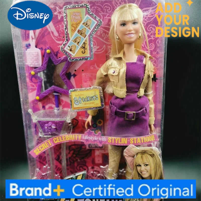 Disney Hannah Montana Action Figures Miley Stewart Fashion Princess Model Collectibles Girl Play House Toy Kids Gifts H251222