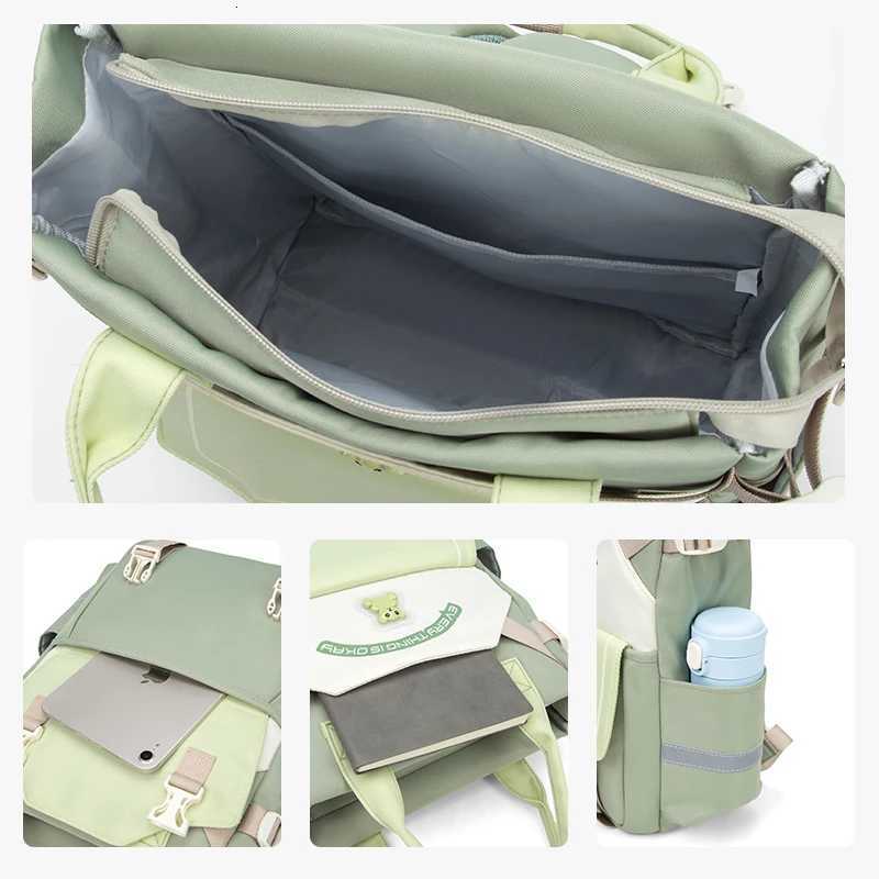 Schoolbag s Primary School Students High-Looking Waterproof Junior High School s Lightweight Soft BackpackM251222