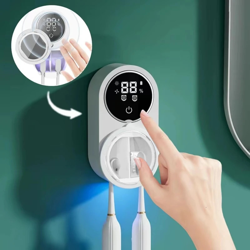 1 intelligent toothbrush sterilizer toothbrush holder disinfection device toothbrush storage rack 251217