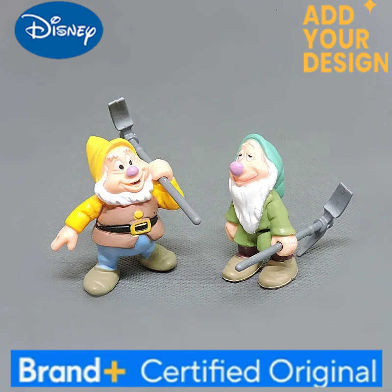 Disney Princess Snow White Action Figure The Seven Dwarfs Anime Figures Dolls Toys Cake Wedding Decoration Kids Birthday Gifts H251222