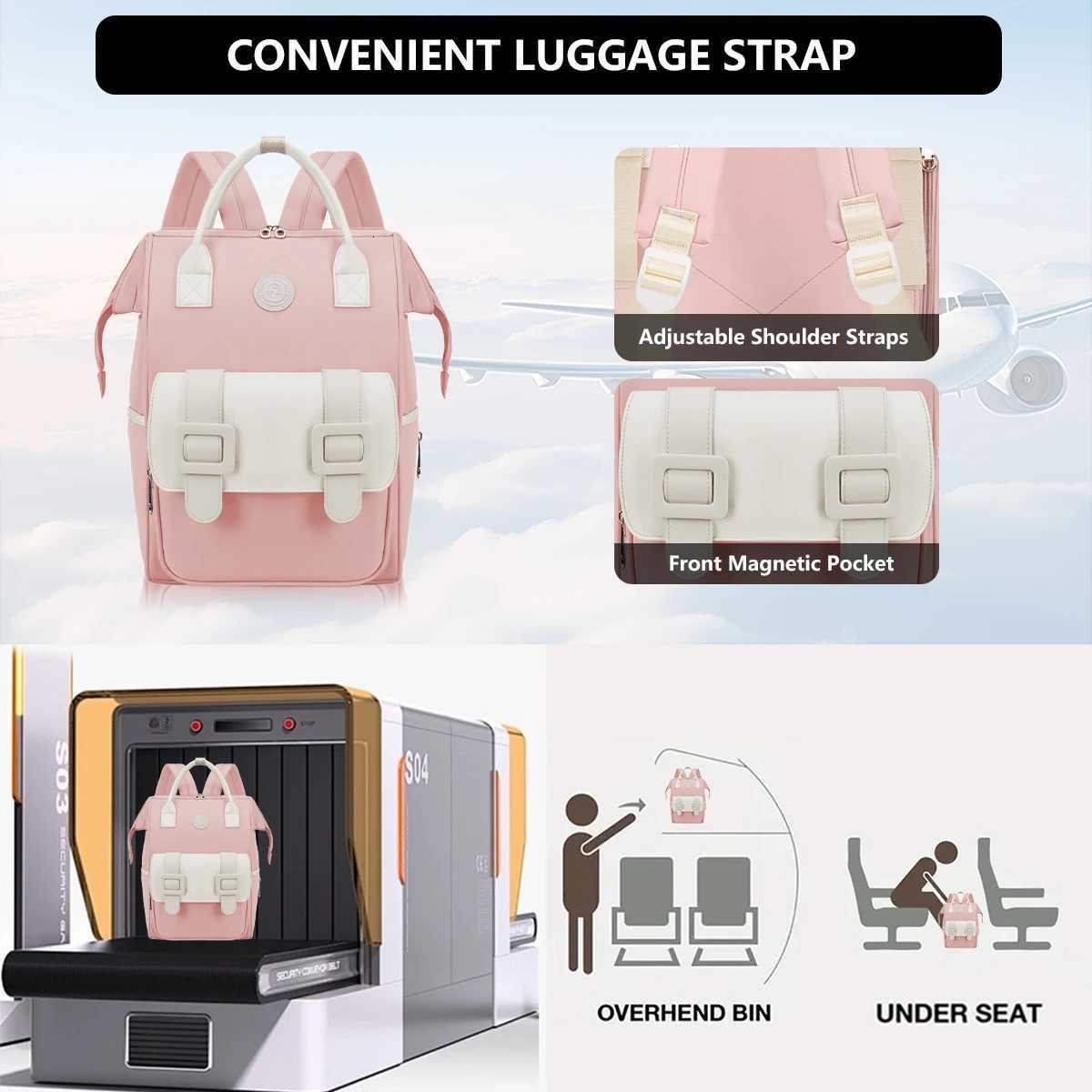 Parent-Child Mommy Bag Mother and Walking Bag Lightweight Satchel 2025 New Backpack Mother-In-Law Bag Travel Bag Boarding Student ClassM251222