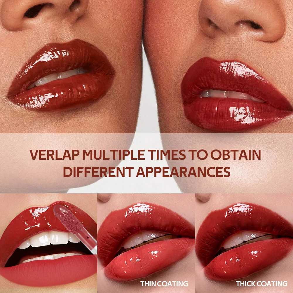 Lip Stain Lip IV Hydrating Glossy Lip Stain with 12HR Hydration Long-Lasting Nourish Rose Lips Hydra Glossy Wetness MakeupT251222
