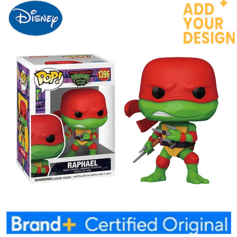Disney New Bandai Ninja Turtle Anime Figure Neca 1990 Film Version Edition Action Figurine Model Pvc Statue Room Ornament Birthday Gift L260701