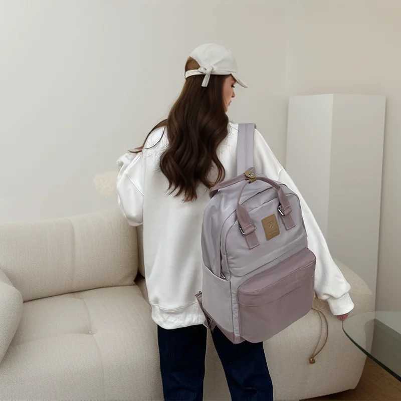 Schoolbag Female College Student casual japanese style Junior High School Student 16inch Computer Backpack Large Capacity BackpackM251222