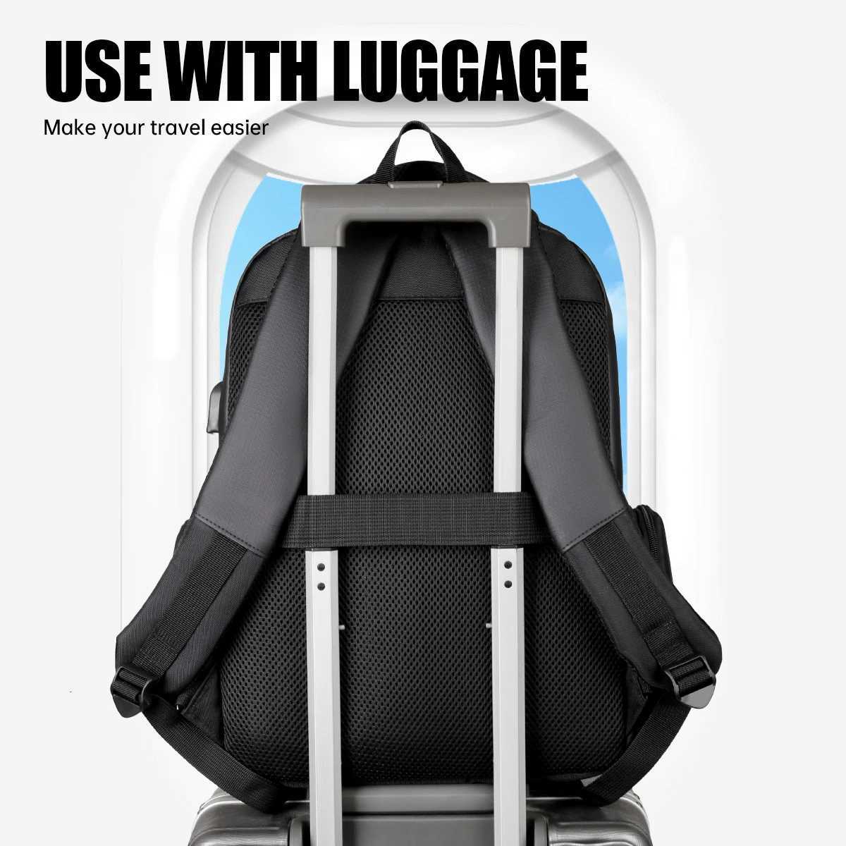 ens Casual Large-Capacity Travel Bag Computer Backpack Junior High School and High School College Student Bag Lightweight Commuting Boarding StorageM2